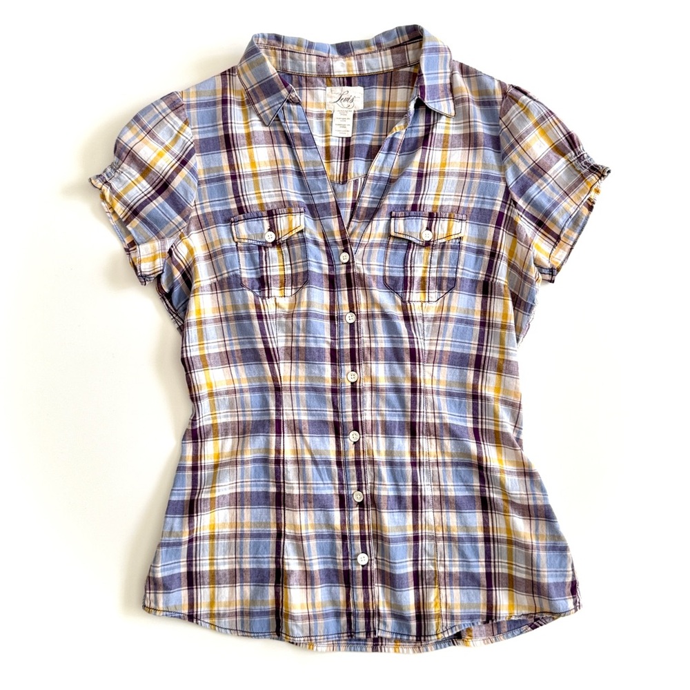Levi's Vintage Plaid Button-Down Shirt